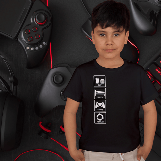 Eat sleep game repeat - Lodret