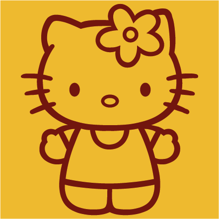 Hello Kitty - stående