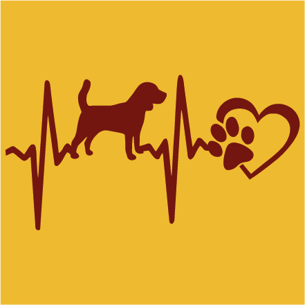Hundelivet - hjerte højre