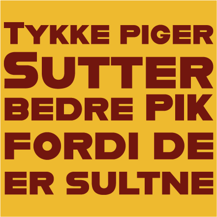 Tykke piger sutter bedre pik