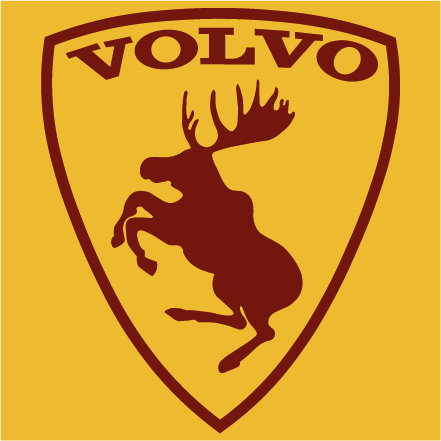 Volvo logo - venstre side