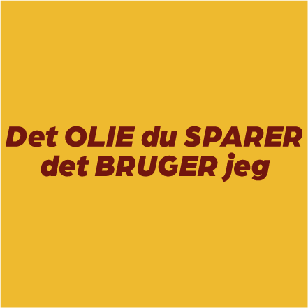 Det olie du SPARER...