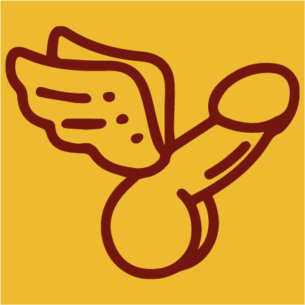 Flying dildo - flyvende diller