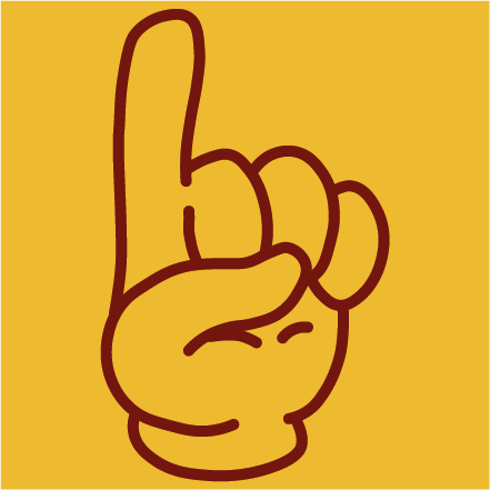 Hånd - 1 fingere / pege