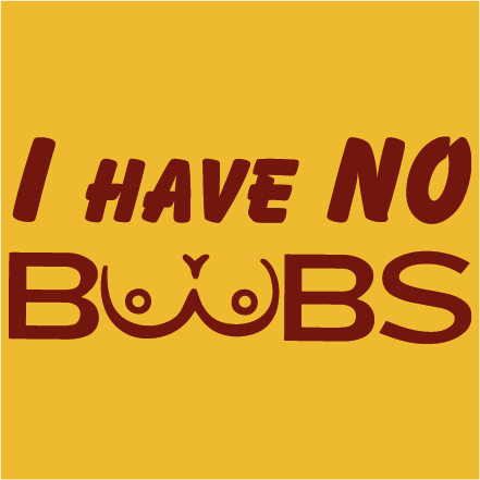 I have no boobs