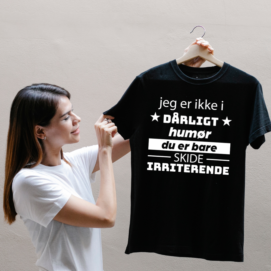 Jeg er ikke i dårligt humør