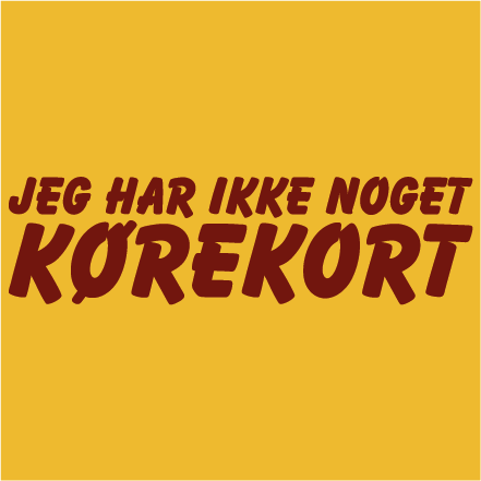 Jeg har ikke noget kørekort