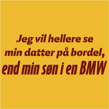 Jeg vil hellere se min datter på bordel