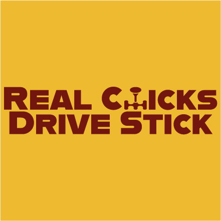 Real chicks drive stick