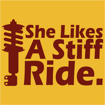 She likes a stiff ride