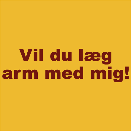 Vil du læg arm med mig