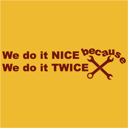 We do i nice because..
