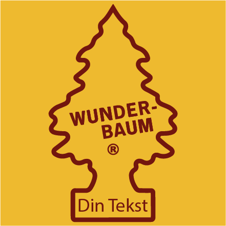 Wunderbaum med egen tekst
