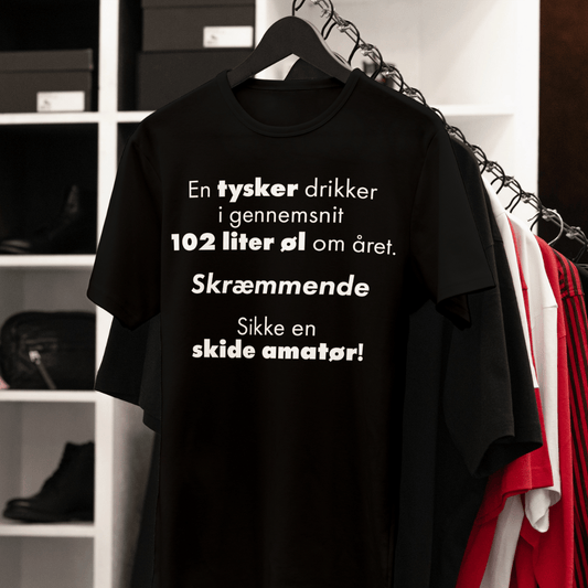 En tysker drikker