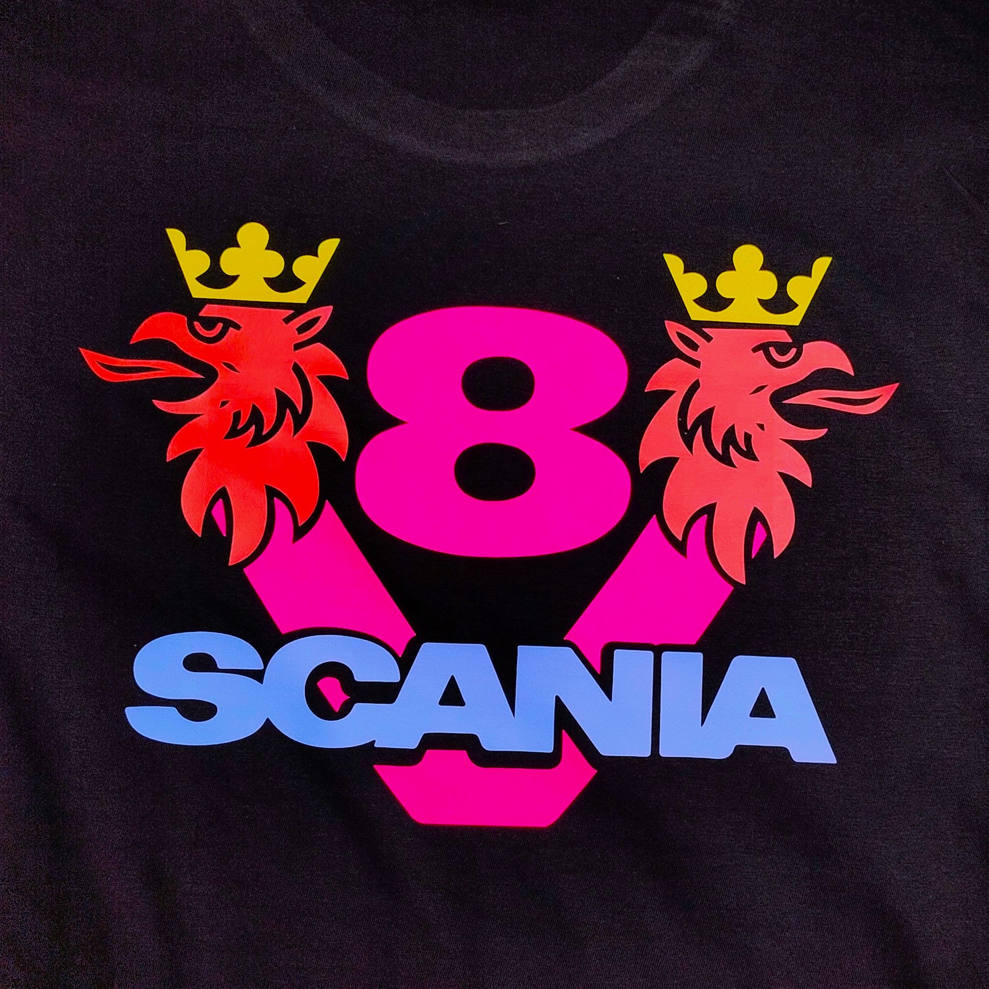 scania V8 mulitfarvet
