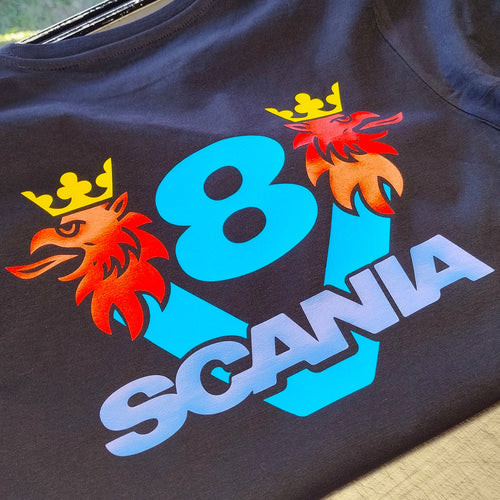 scania V8 mulitfarvet