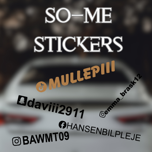 So-Me Sticker