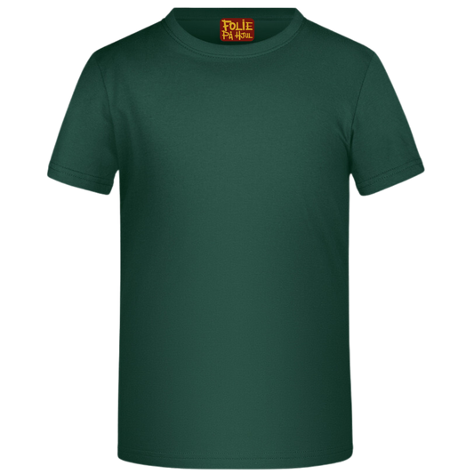T-Shirt til børn - Flaskegrøn