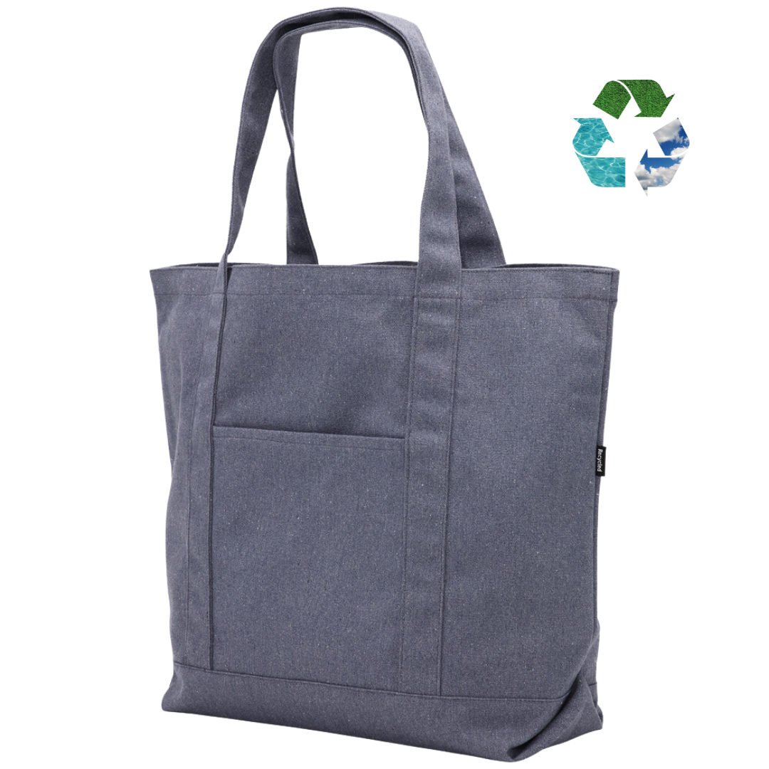 Strandtaske - Navy Granit