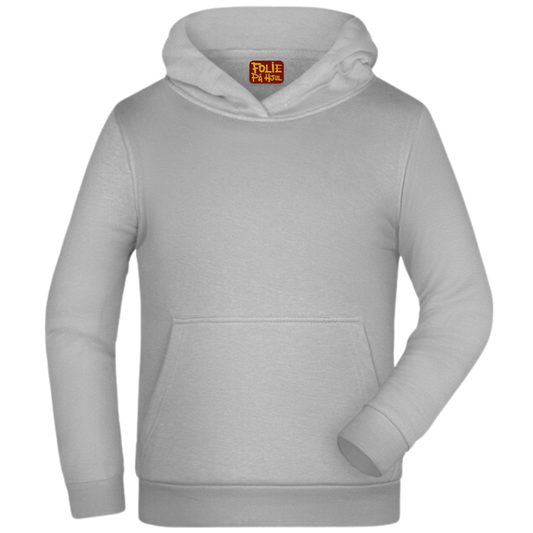 Hoodie til børn - Askegrå