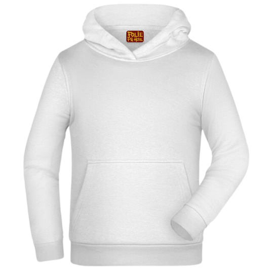 Hoodie til børn - Hvid
