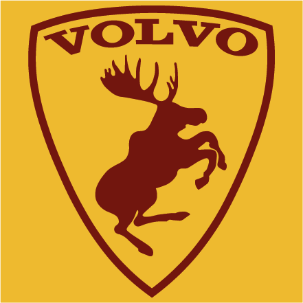Volvo logo - højre side