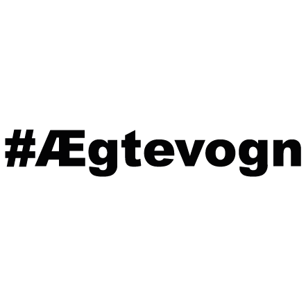 Hashtag - ægtevogn
