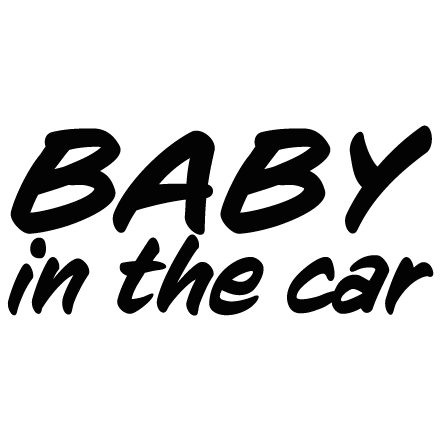 Baby ind the car