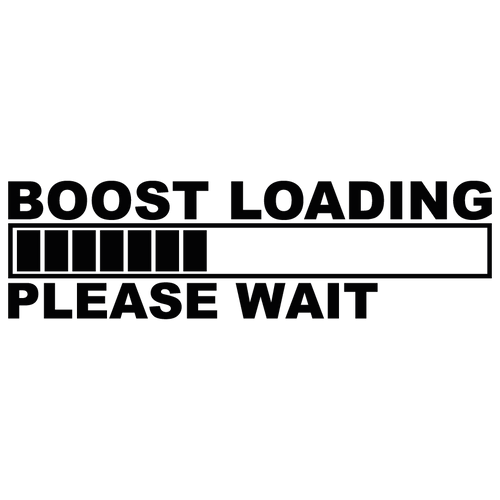 Boost loading - Please wait