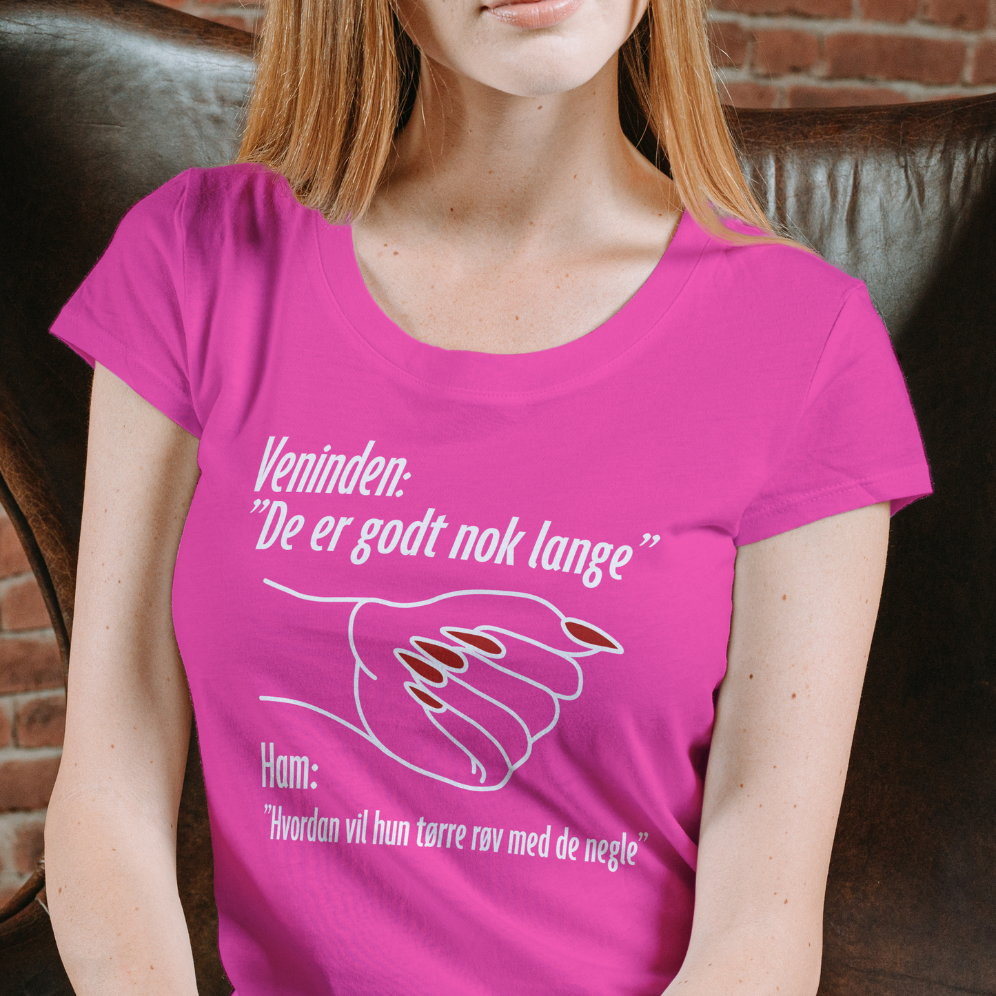 Hvordan vil hun tørre r** med de negle!