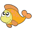 Fisk - orange/yellow