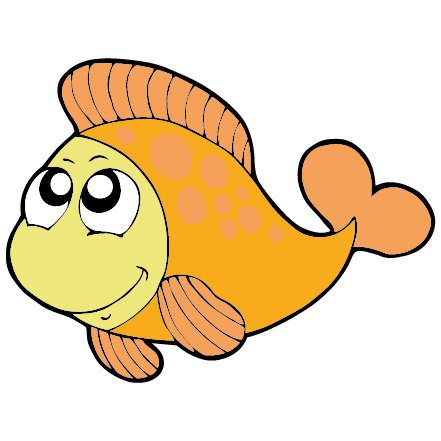 Fisk - orange/yellow