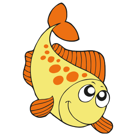 Fisk - orange/yellow