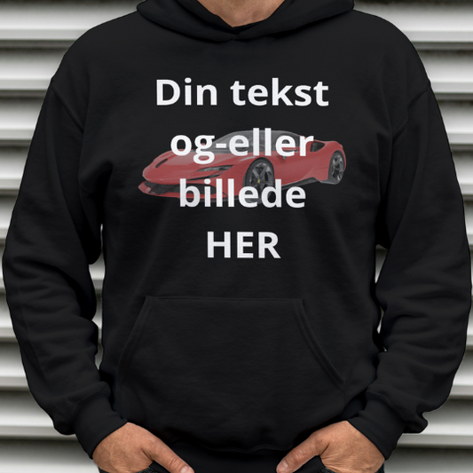 Hoodie m/eget design