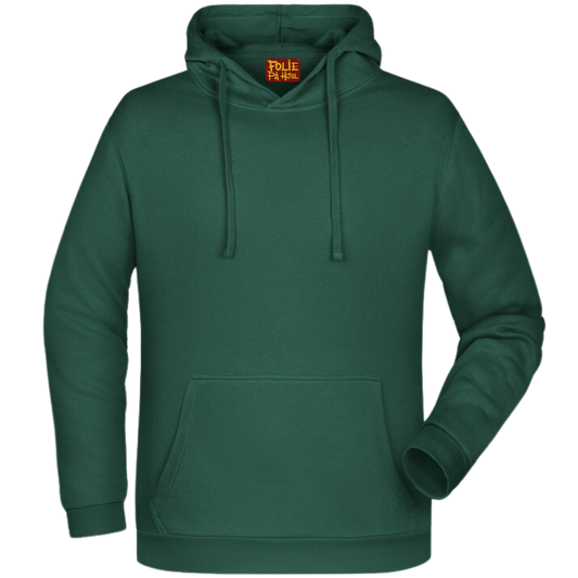 Hoodie - Flaskegrøn