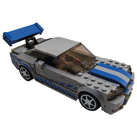Lego Paul Walker Skyline