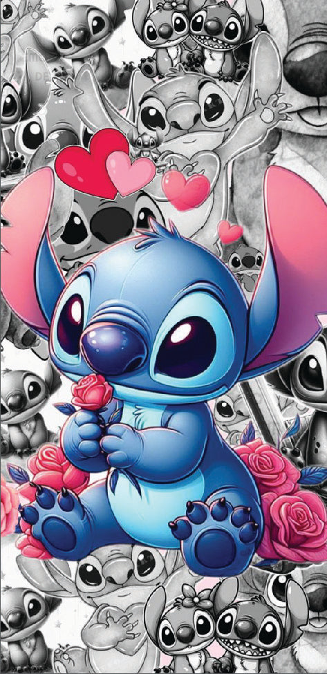 Stitch rose
