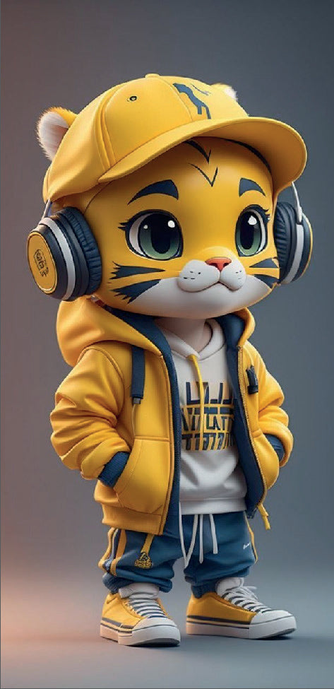 Cat in hoodie