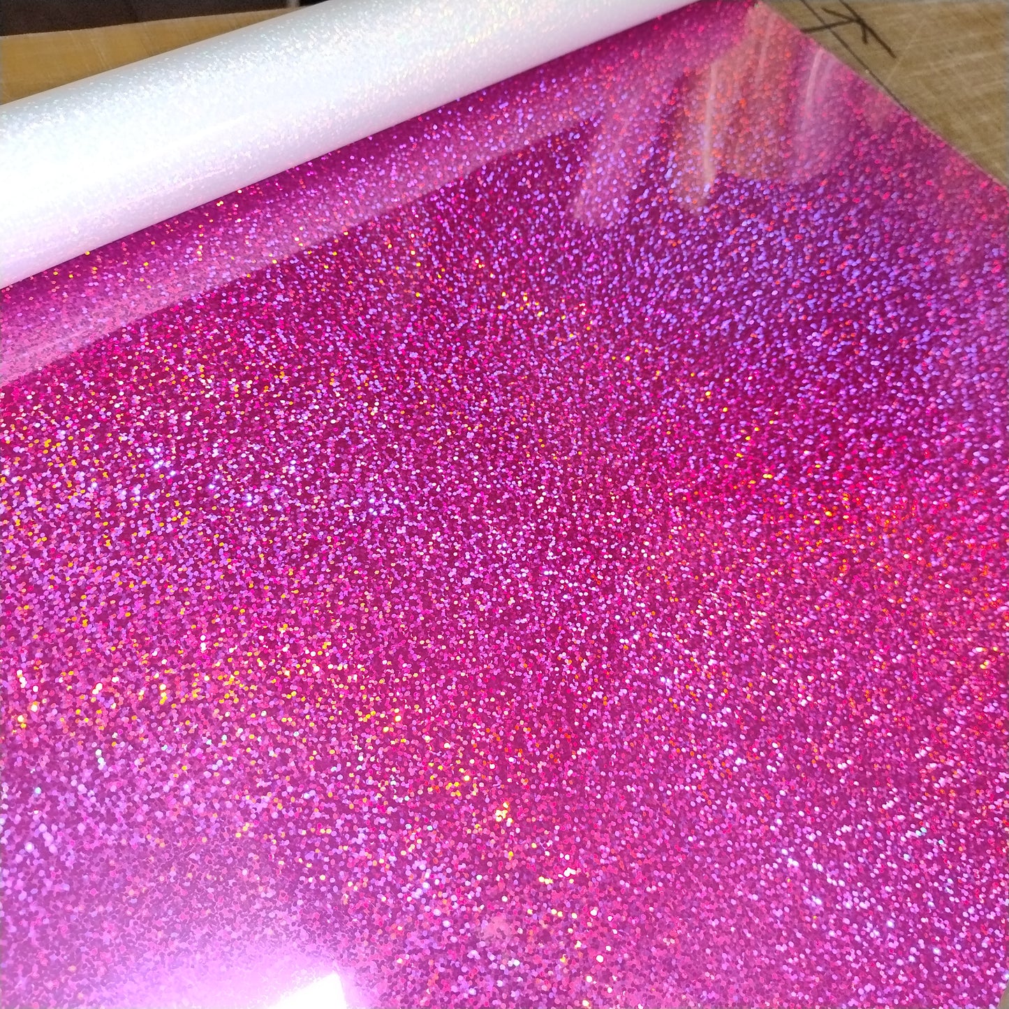 Transferfolier Lilla Glitter - 50x85