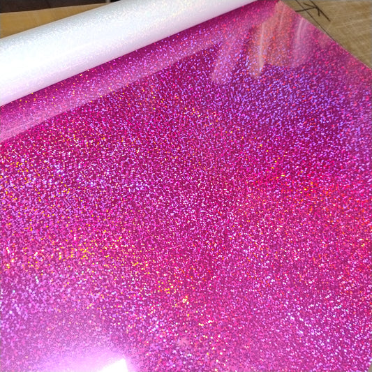 Transferfolier Lilla Glitter - 50x85