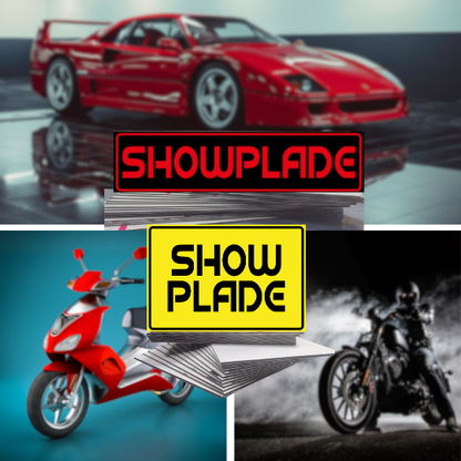 Showplader med eget design