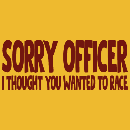 Sorry officer