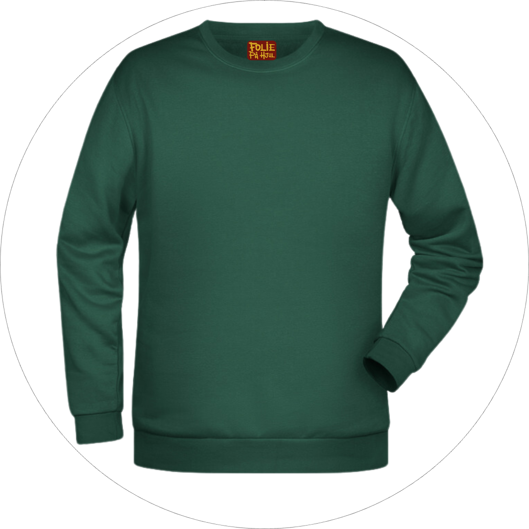 Sweatshirt - Flaskegrøn