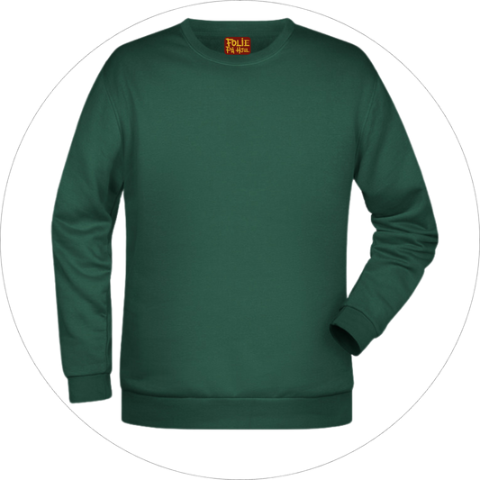 Sweatshirt - Flaskegrøn
