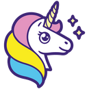 Unicorn head