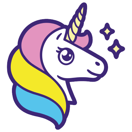 Unicorn head