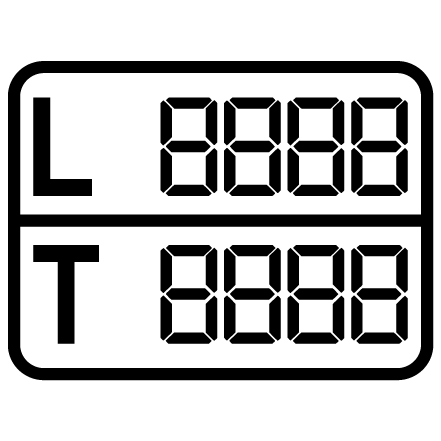 Vægttavle til bil og trailer